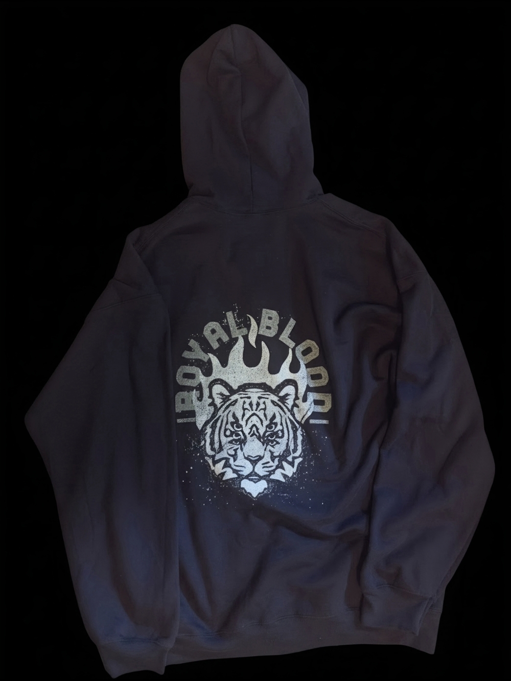Royal Blood Tiger Graphic Hoodie - Black